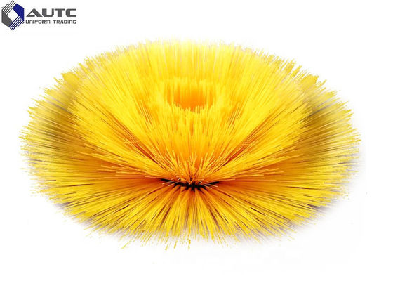 Customize Road Sweeper Brush Galvanized Iron Base Anti - Corrosion Adjustable