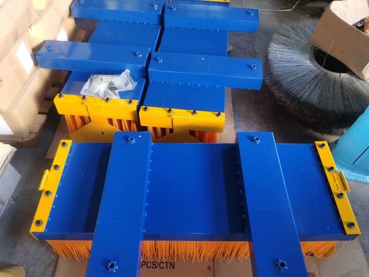 Customizable Floor Forklift Brush Sweeper Forklift Road Cleaning Sweeper Brush Attachment