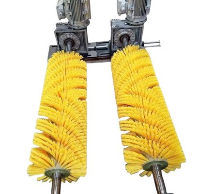 Wear-resistant Nylon Electric Cleaning Roller Brush Conveyor Belt Cleaner for Cement Coal Mine Sand Plant