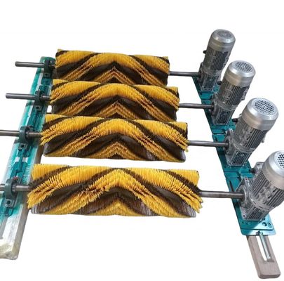 Wear-resistant Nylon Electric Cleaning Roller Brush Conveyor Belt Cleaner for Cement Coal Mine Sand Plant