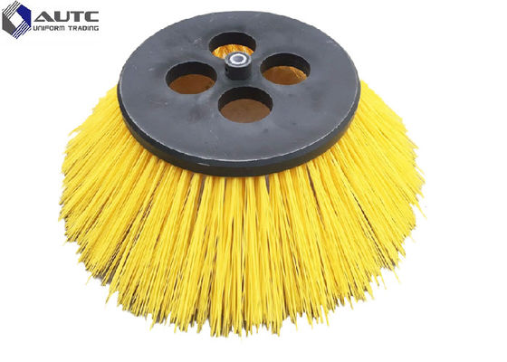 445*750mm Disc Poly Bristle Road Sweeper Rotary Street Road Sweeper Brush Motor Driven Sweeper Disc Brush OEM Accepted