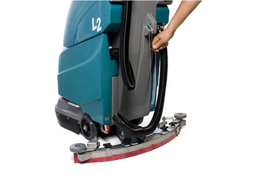 Hand Push Type Floor Washing Machine Circular Arc Type Suction Grab Design