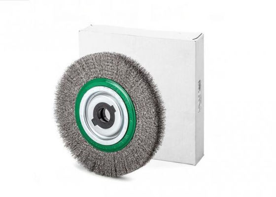 6*3mm Max 4500rpm Thickness 20mm Crimped SS Wire Brush