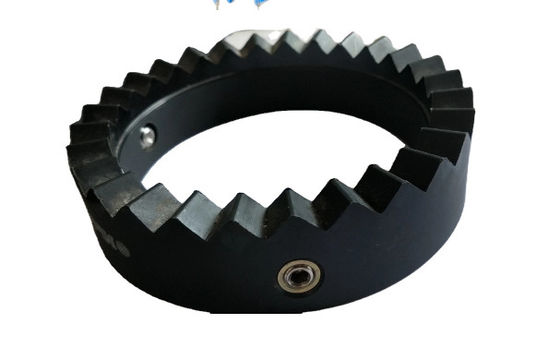 Industrial Interlocking Cylinder Brush Gear Type Combined Roller Brush