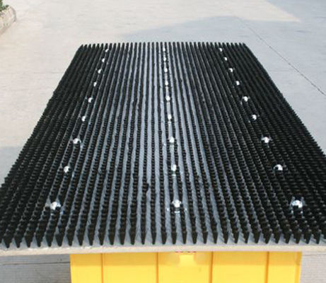 Black PBT Nylon Bristle Scrub CNC Deburring Brushes