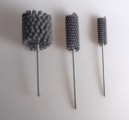Abrasive Ball Flex Hone CNC Deburring Industrial Brushes silicone carbide