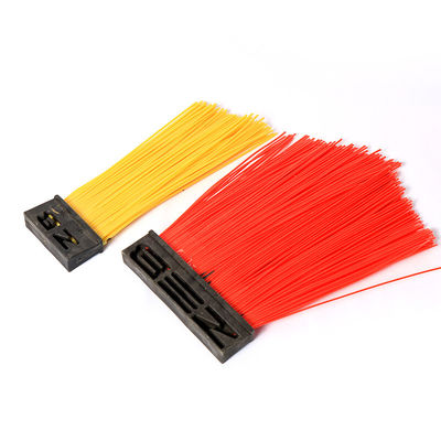 PP Material Sweeping Broom Brush , V shaped Road Sweeper Brush