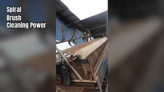 ชม: ตู้โชว์การประมวลผลและทำความสะอาดลูกกลิ้งแปรงรูปทรงขนาดใหญ่